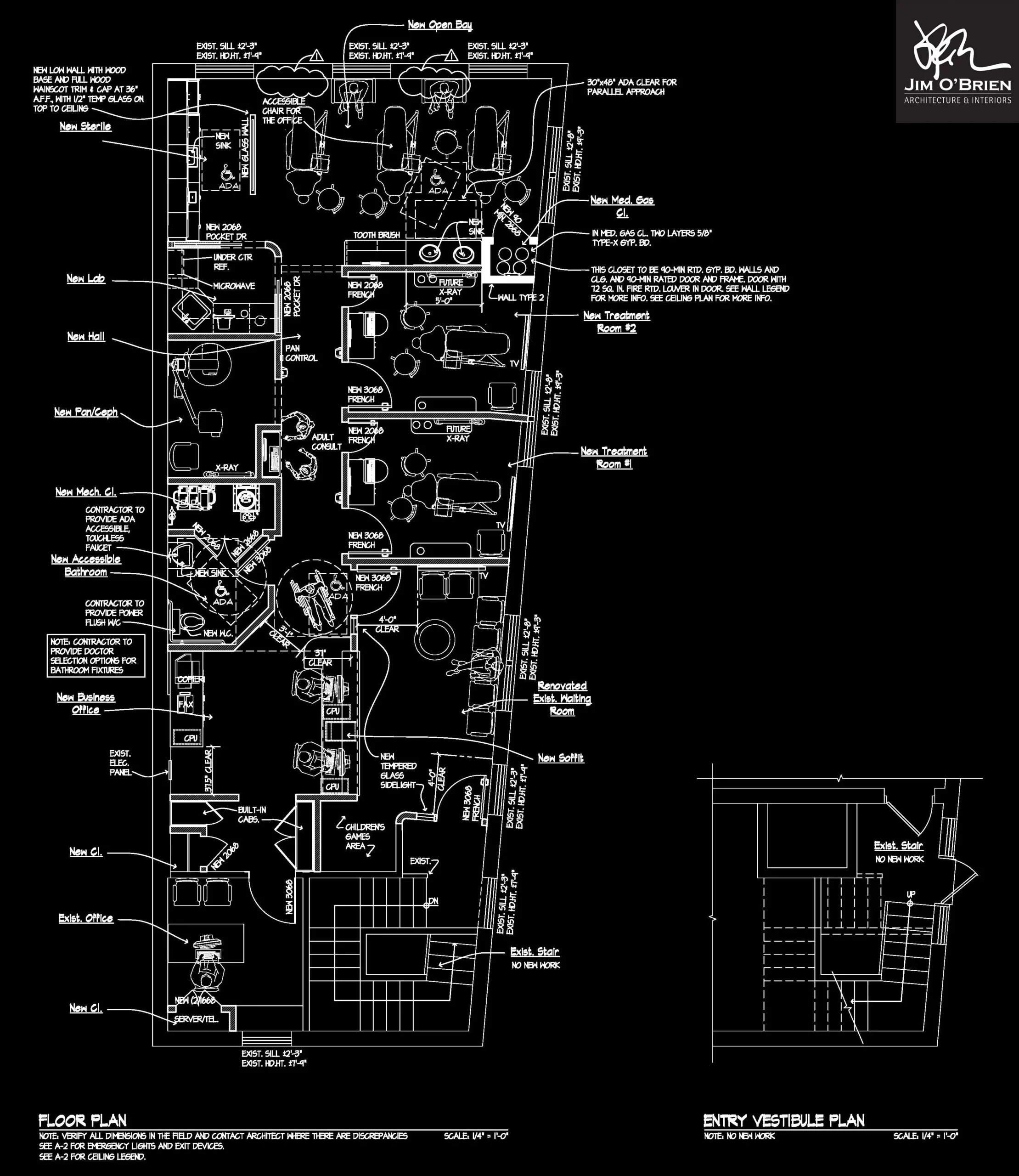 Montclair Pediatric &mdash; Floor Plan