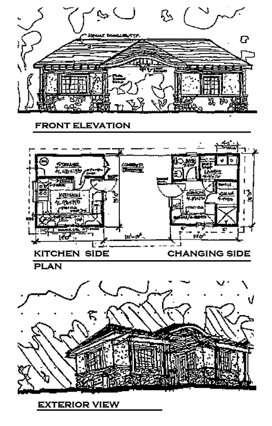 Poolhouses & Terraces &mdash; Floor Plan